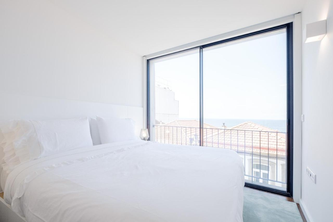 Boutique Rentals- Bliss By The Sea Apt- Ocean Views In Foz Beach OOporto Exteriör bild