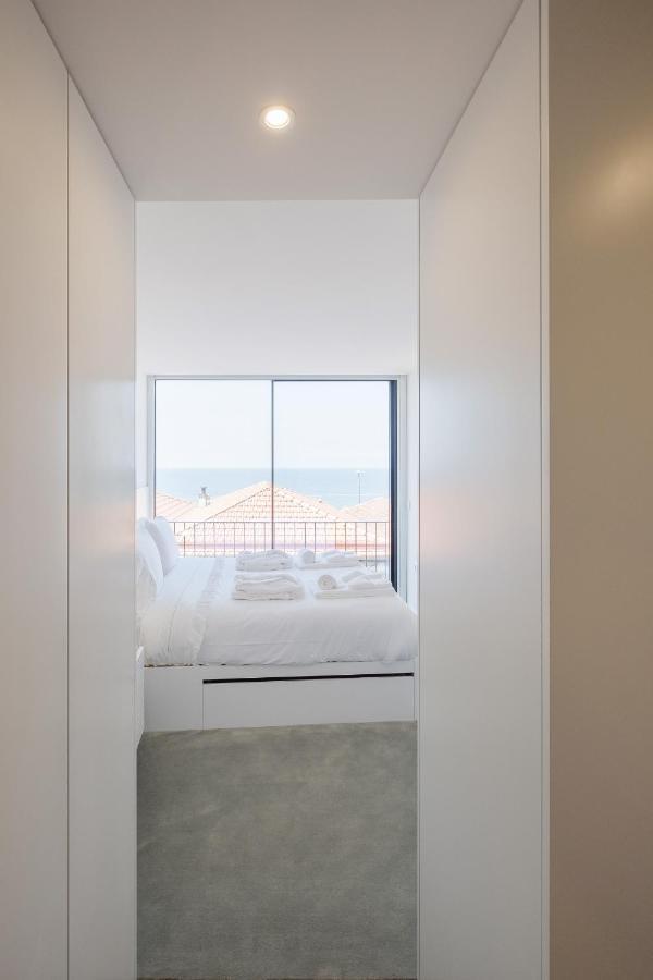 Boutique Rentals- Bliss By The Sea Apt- Ocean Views In Foz Beach OOporto Exteriör bild