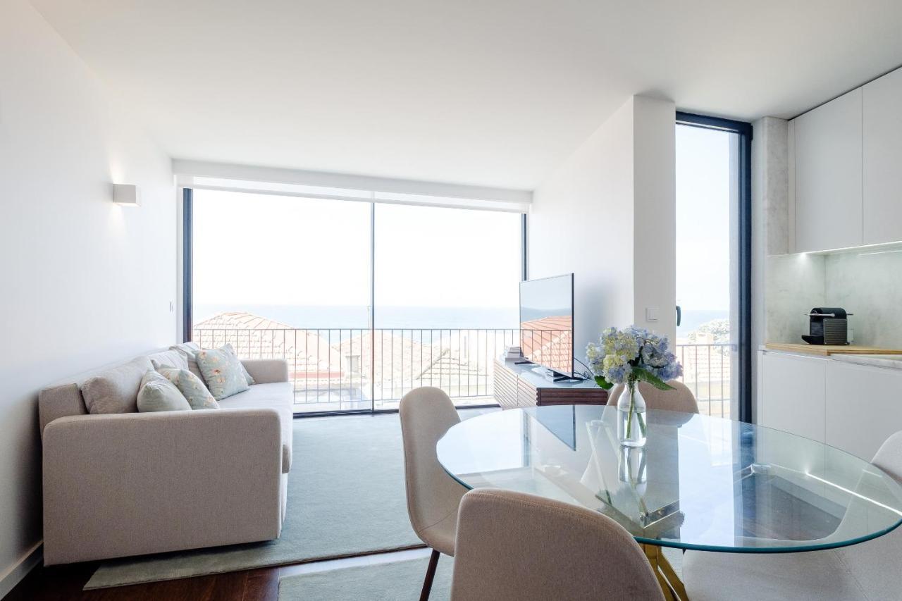 Boutique Rentals- Bliss By The Sea Apt- Ocean Views In Foz Beach OOporto Exteriör bild